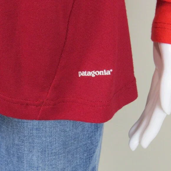 Patagonia Capilene 2 Women's Shirt Base Layer SIZE XL Red - Picture 2 of 11